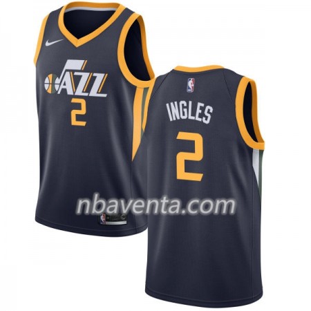 Camiseta Hombre Utah Jazz Joe Ingles 2 Nike 2017-18 Navy Swingman Camiseta Hombre Utah Jazz Joe Ingles 2 Nike 2017-18 Navy Swingman